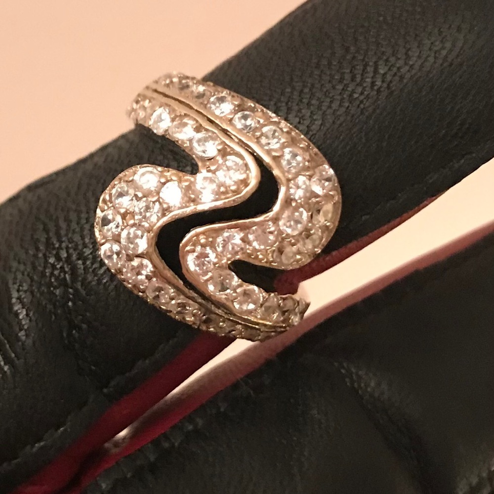 Final Sale!Sterling Silver 925 Cubic Zirconia Ring